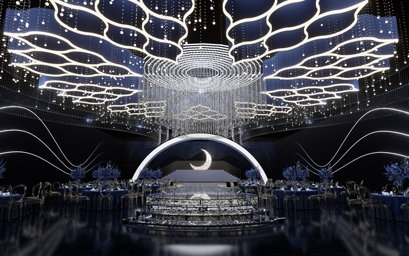 星辰大海厅 [ 最大40桌 · 高8.0m · 无柱 ·  ]