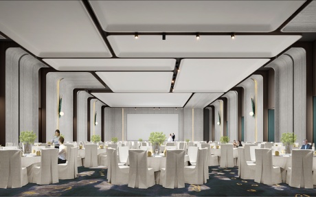 千禧厅 [ 最大25桌 · 高6.0m · 无柱 ·  ]