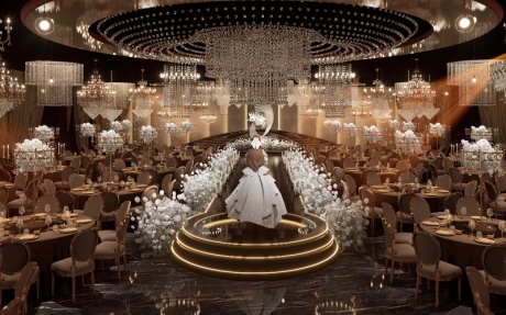 维纳斯厅 [ 最大20桌 · 高5.0m · 2个柱子 ·  ]